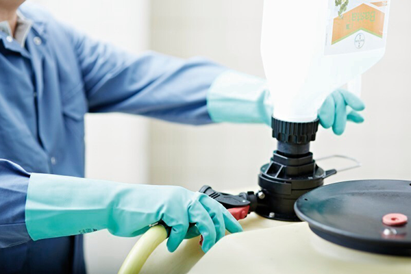 Påfyldning af sprøjte